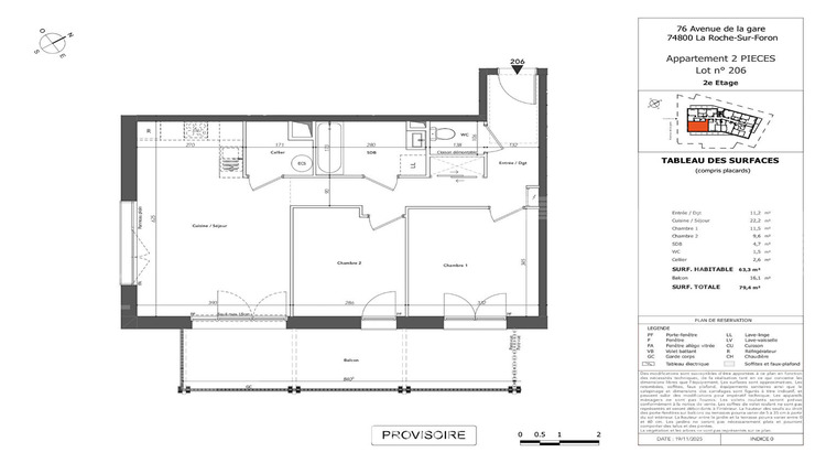 Ma-Cabane - Vente Appartement LA ROCHE-SUR-FORON, 63 m²