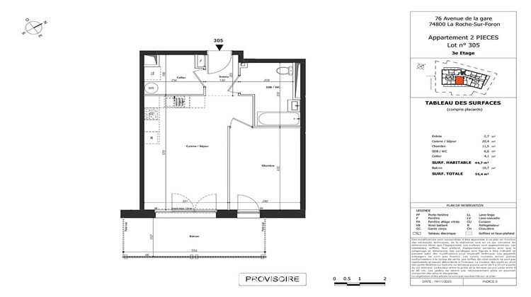 Ma-Cabane - Vente Appartement LA ROCHE-SUR-FORON, 44 m²