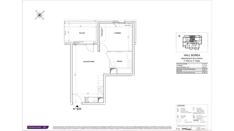 Ma-Cabane - Vente Appartement LA ROCHE-SUR-FORON, 40 m²