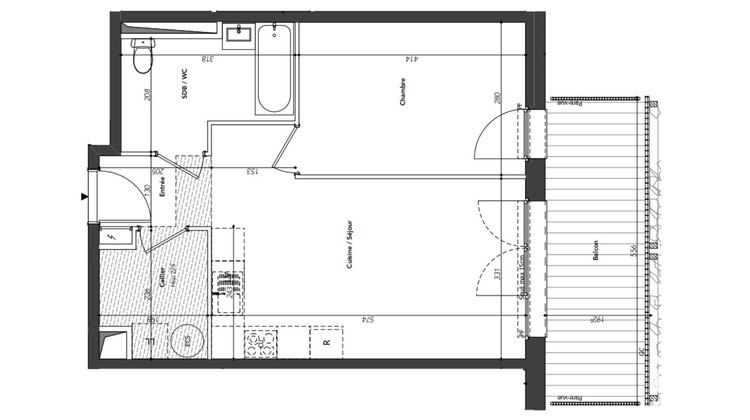 Ma-Cabane - Vente Appartement La Roche-sur-Foron, 45 m²