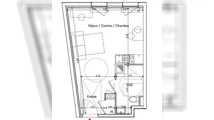 Ma-Cabane - Vente Appartement La Roche-sur-Yon, 29 m²