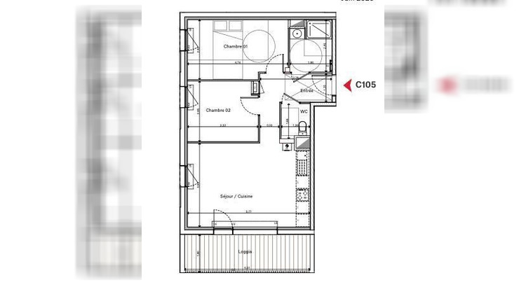 Ma-Cabane - Vente Appartement La Roche-sur-Yon, 58 m²
