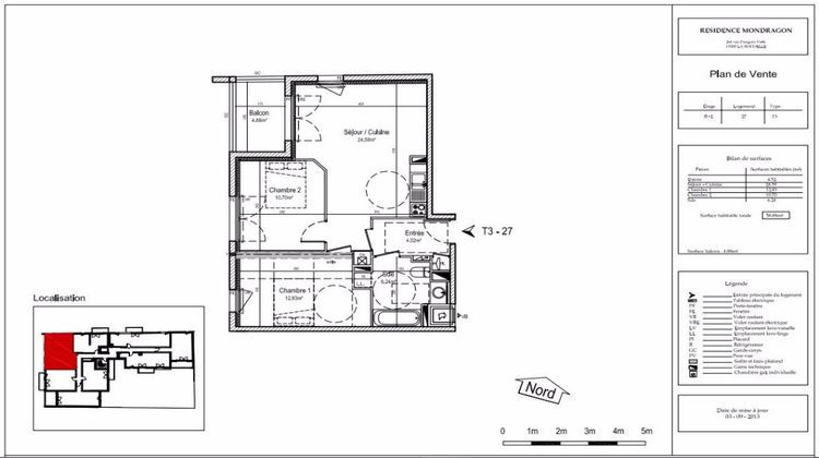 Ma-Cabane - Vente Appartement LA ROCHELLE, 58 m²