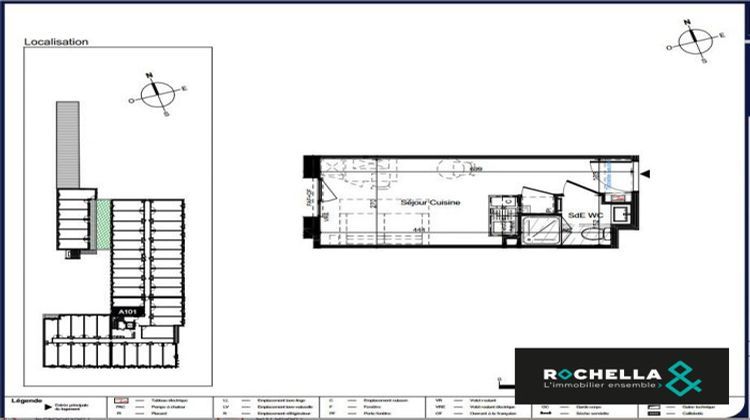 Ma-Cabane - Vente Appartement La Rochelle, 18 m²