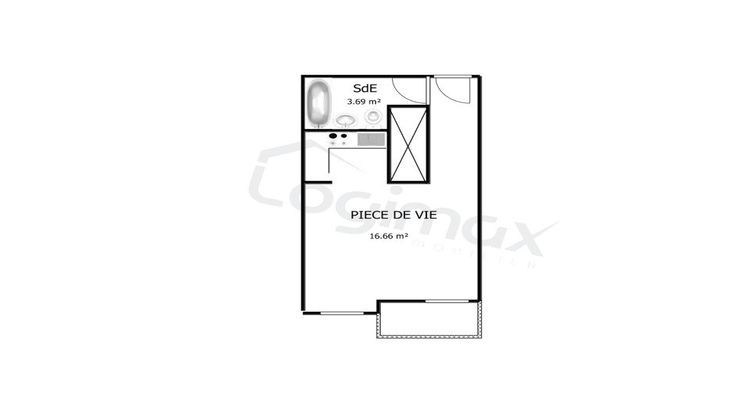 Ma-Cabane - Vente Appartement LA ROCHELLE, 22 m²