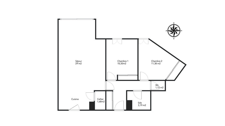 Ma-Cabane - Vente Appartement LA ROCHELLE, 63 m²