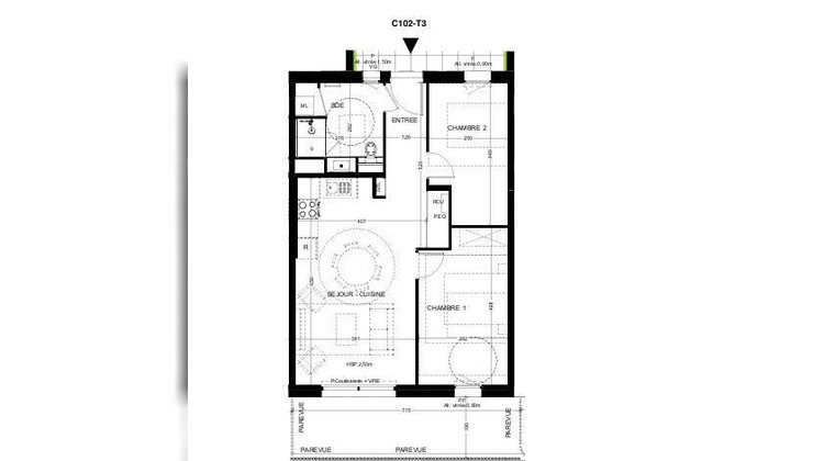 Ma-Cabane - Vente Appartement La Rochelle, 61 m²
