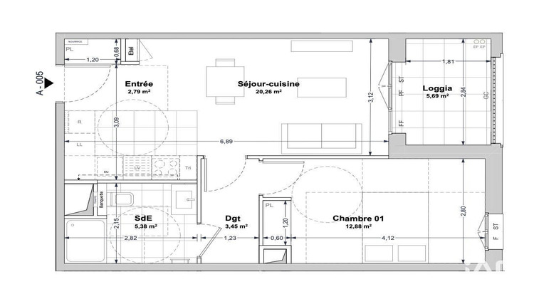 Ma-Cabane - Vente Appartement La Rochelle, 44 m²
