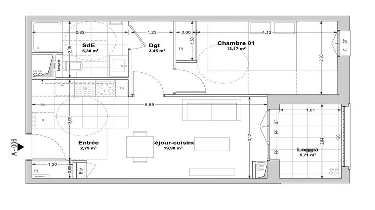 Ma-Cabane - Vente Appartement La Rochelle, 44 m²