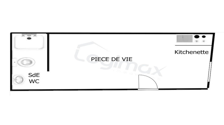 Ma-Cabane - Vente Appartement LA ROCHELLE, 12 m²