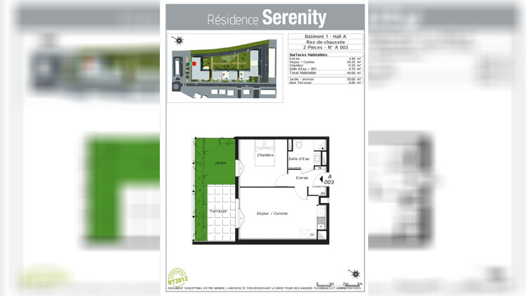 Ma-Cabane - Vente Appartement LA ROCHETTE, 40 m²