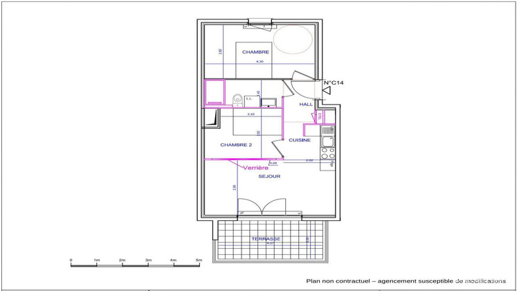 Ma-Cabane - Vente Appartement La Roquette-sur-Siagne, 45 m²