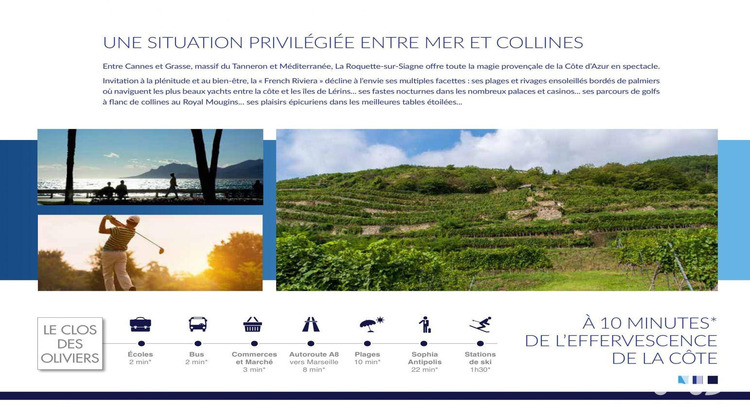 Ma-Cabane - Vente Appartement La Roquette-sur-Siagne, 62 m²