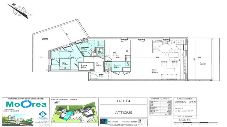 Ma-Cabane - Vente Appartement LA TALAUDIERE, 91 m²