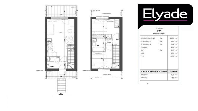 Ma-Cabane - Vente Appartement La Teste-de-Buch, 51 m²