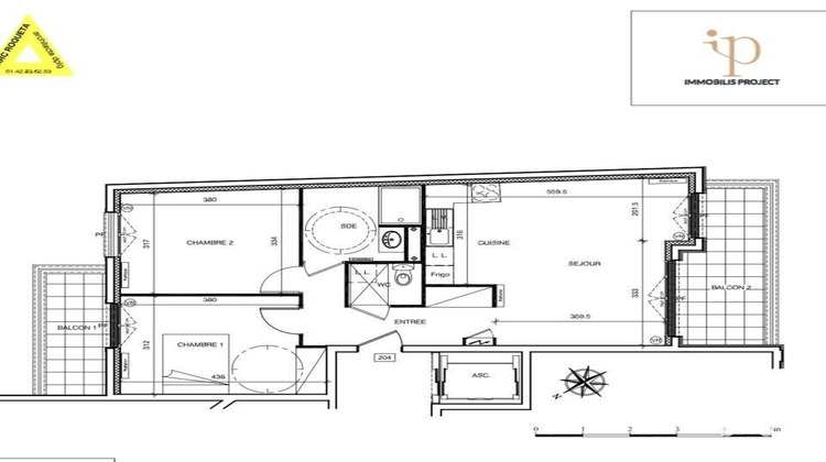 Ma-Cabane - Vente Appartement La Varenne-Saint-Hilaire, 64 m²