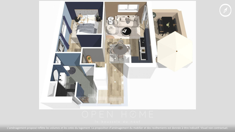 Ma-Cabane - Vente Appartement LA WANTZENAU, 46 m²