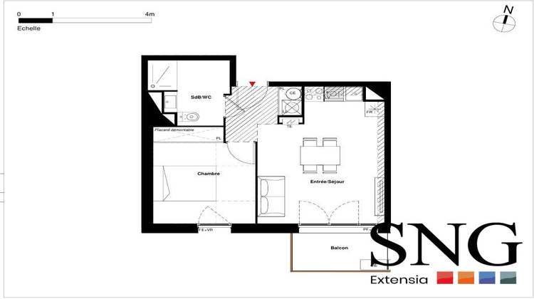 Ma-Cabane - Vente Appartement Labarthe-sur-Lèze, 39 m²