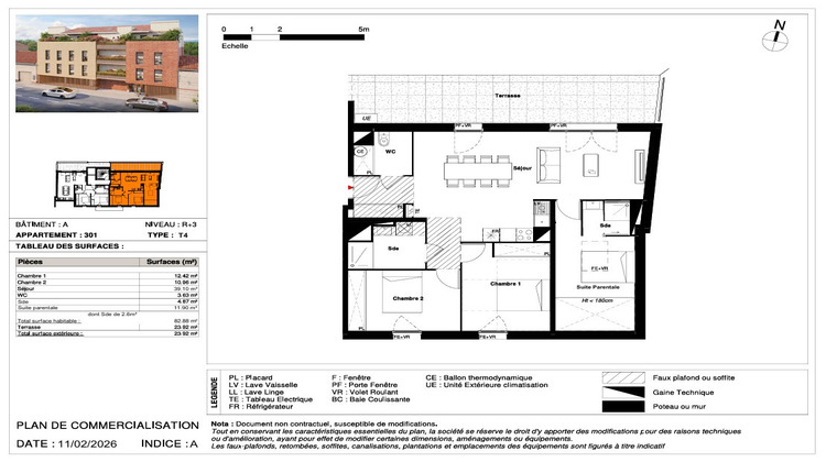 Ma-Cabane - Vente Appartement LABARTHE-SUR-LEZE, 83 m²