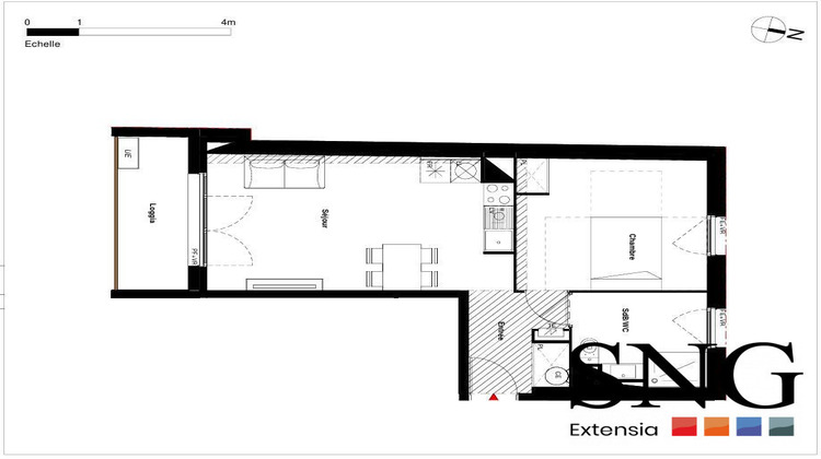 Ma-Cabane - Vente Appartement Labarthe-sur-Lèze, 44 m²
