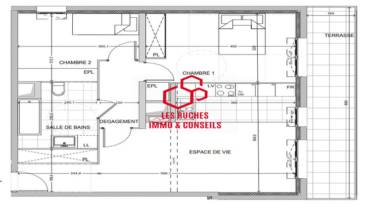 Ma-Cabane - Vente Appartement Lagny-sur-Marne, 65 m²
