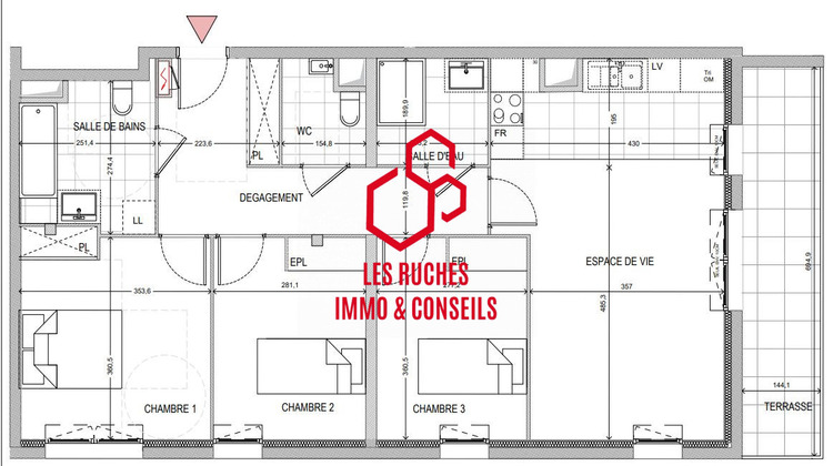 Ma-Cabane - Vente Appartement Lagny-sur-Marne, 83 m²