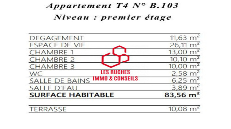 Ma-Cabane - Vente Appartement Lagny-sur-Marne, 83 m²