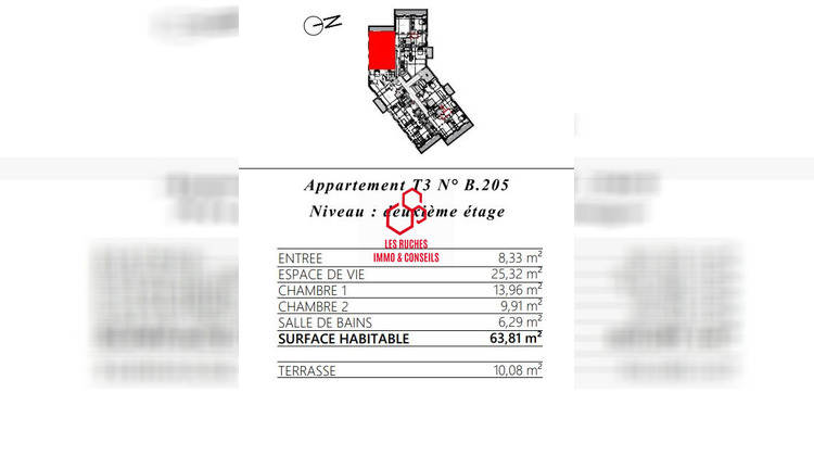 Ma-Cabane - Vente Appartement Lagny-sur-Marne, 63 m²