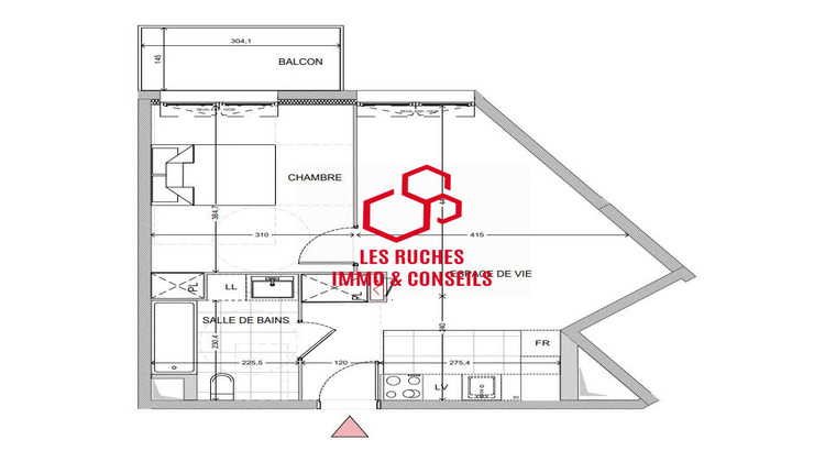 Ma-Cabane - Vente Appartement Lagny-sur-Marne, 45 m²