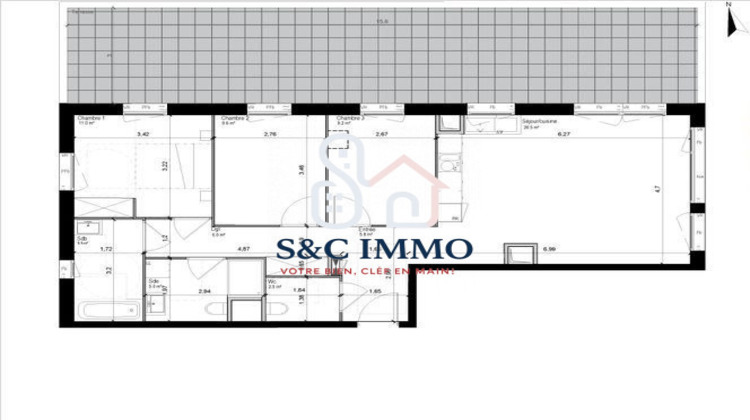 Ma-Cabane - Vente Appartement Lagny-sur-Marne, 83 m²