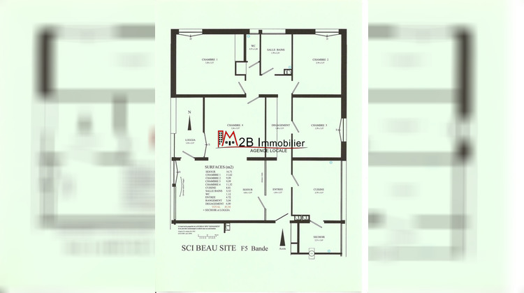 Ma-Cabane - Vente Appartement LAGNY-SUR-MARNE, 89 m²