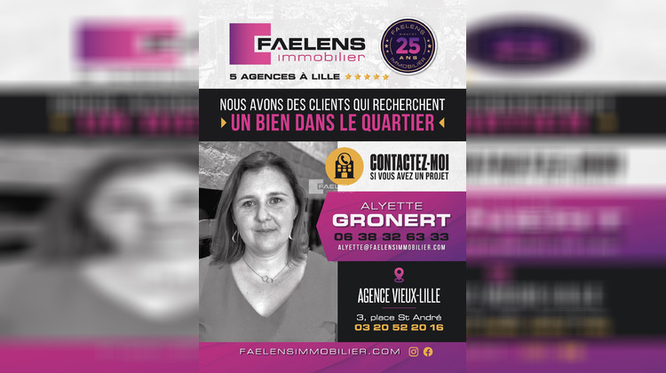 Ma-Cabane - Vente Appartement Lambersart, 102 m²