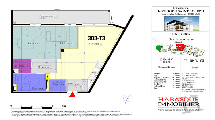 Ma-Cabane - Vente Appartement LANDERNEAU, 71 m²