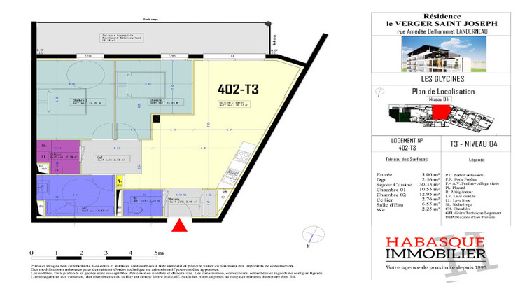 Ma-Cabane - Vente Appartement LANDERNEAU, 71 m²