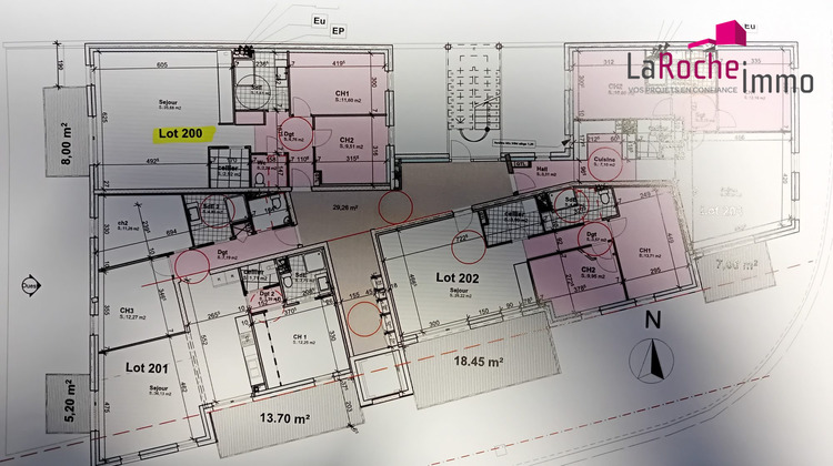 Ma-Cabane - Vente Appartement Landerneau, 74 m²