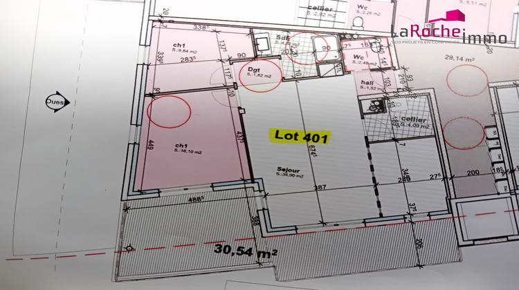 Ma-Cabane - Vente Appartement Landerneau, 76 m²