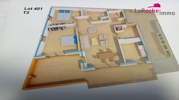 Ma-Cabane - Vente Appartement Landerneau, 76 m²