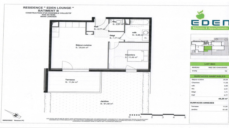Ma-Cabane - Vente Appartement Landser, 49 m²