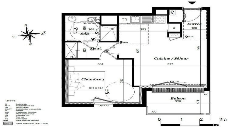 Ma-Cabane - Vente Appartement Langueux, 42 m²