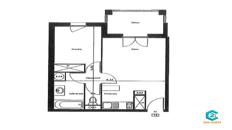 Ma-Cabane - Vente Appartement Lannemezan, 37 m²