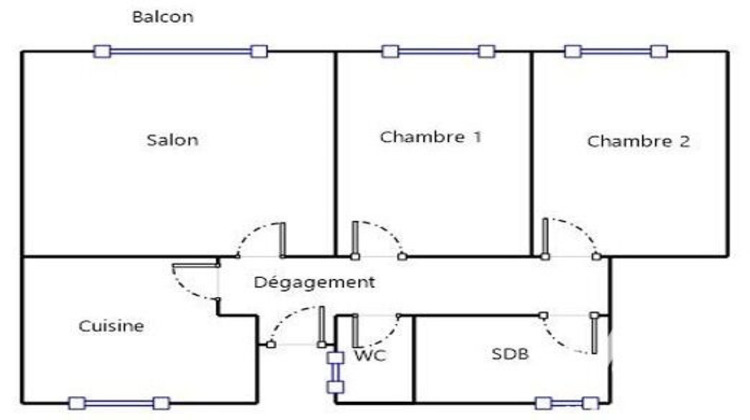 Ma-Cabane - Vente Appartement Lannemezan, 55 m²