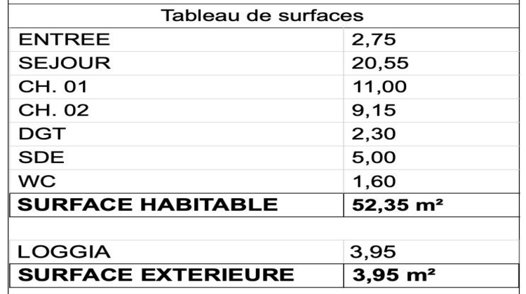 Ma-Cabane - Vente Appartement Lannion, 52 m²