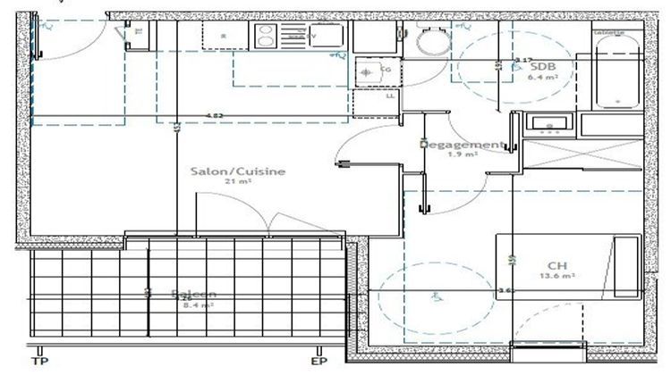 Ma-Cabane - Vente Appartement LATTES, 42 m²