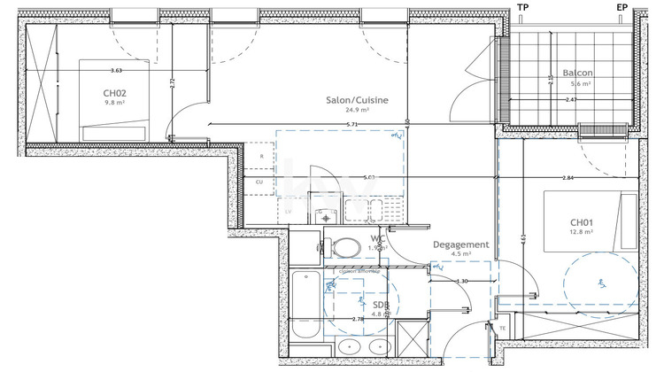 Ma-Cabane - Vente Appartement LATTES, 58 m²