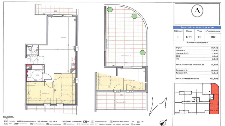 Ma-Cabane - Vente Appartement Lattes, 73 m²