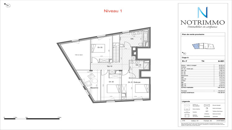 Ma-Cabane - Vente Appartement Lattes, 143 m²