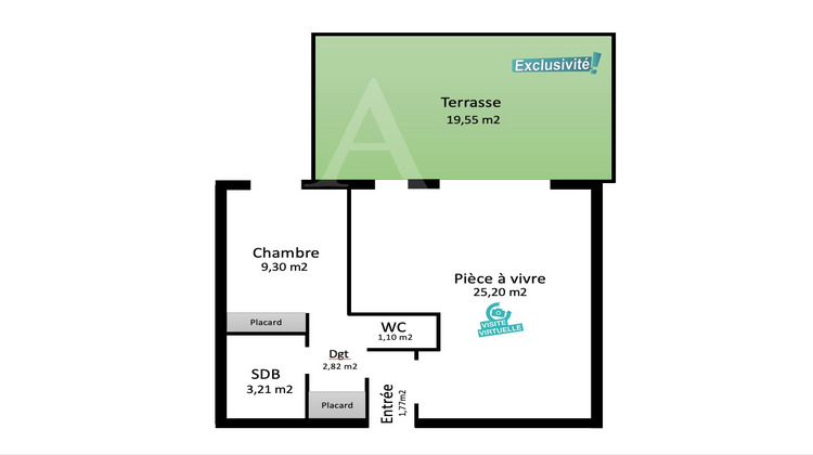 Ma-Cabane - Vente Appartement LATTES, 43 m²