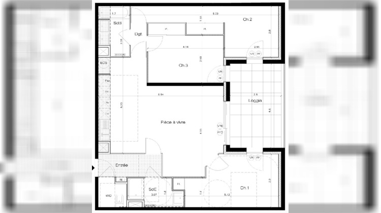 Ma-Cabane - Vente Appartement LATTES, 88 m²