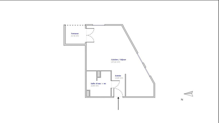 Ma-Cabane - Vente Appartement Launaguet, 35 m²