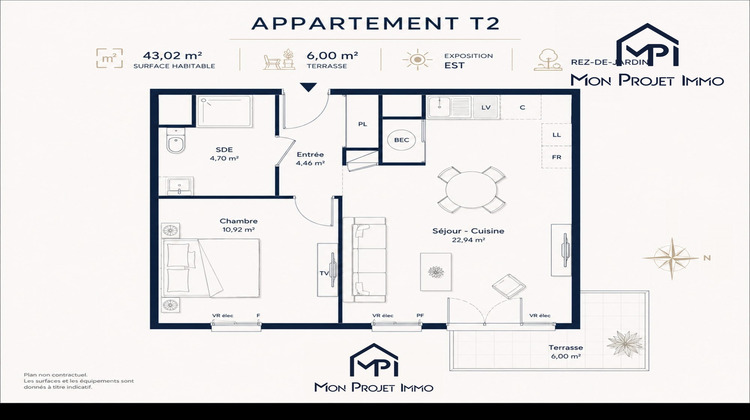 Ma-Cabane - Vente Appartement Laval, 43 m²